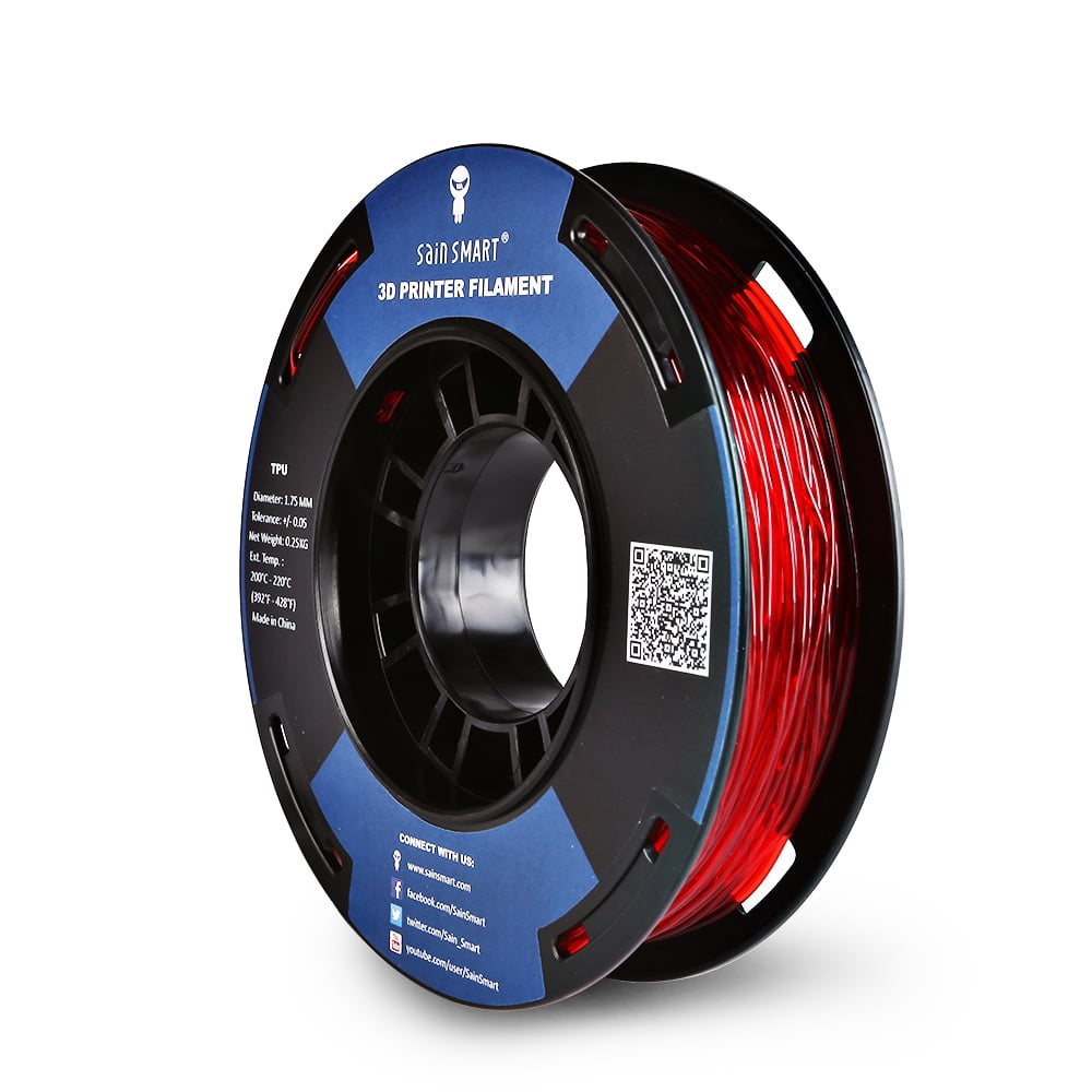SainSmart Red TPU 3D Printer Filament