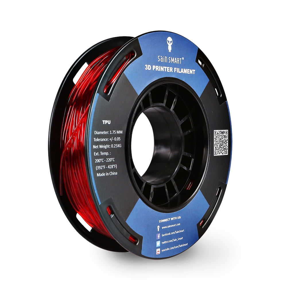 SainSmart Red TPU 3D Printer Filament