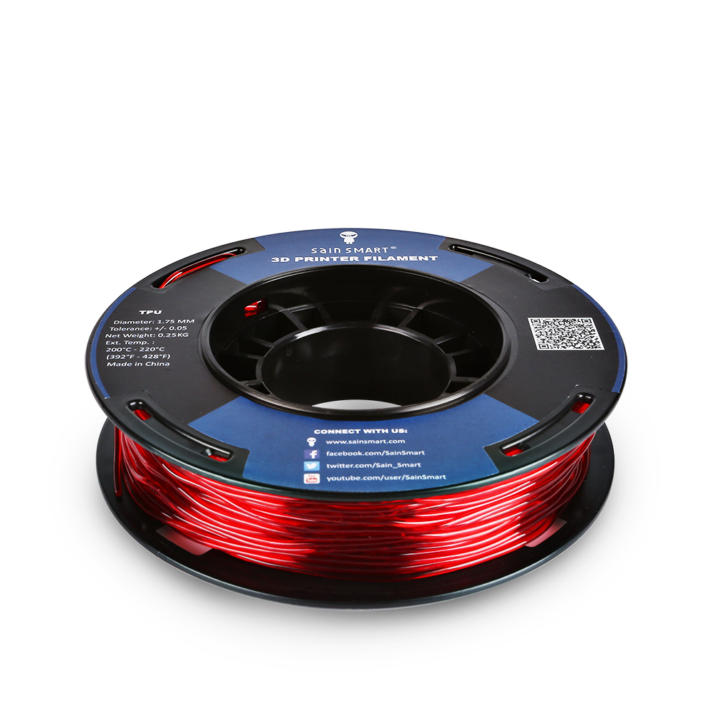 SainSmart Red TPU 3D Printer Filament