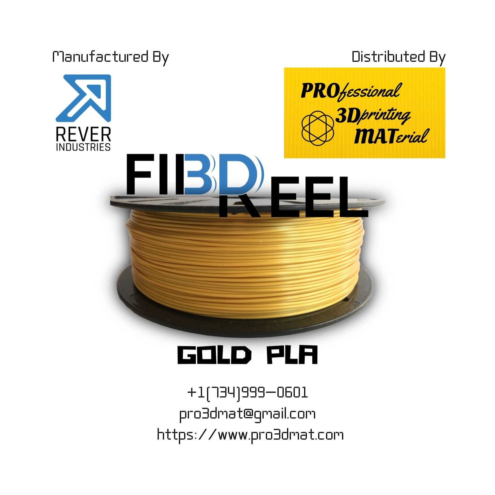 Metallic Multicolor PLA 3D Printing Filament Pack