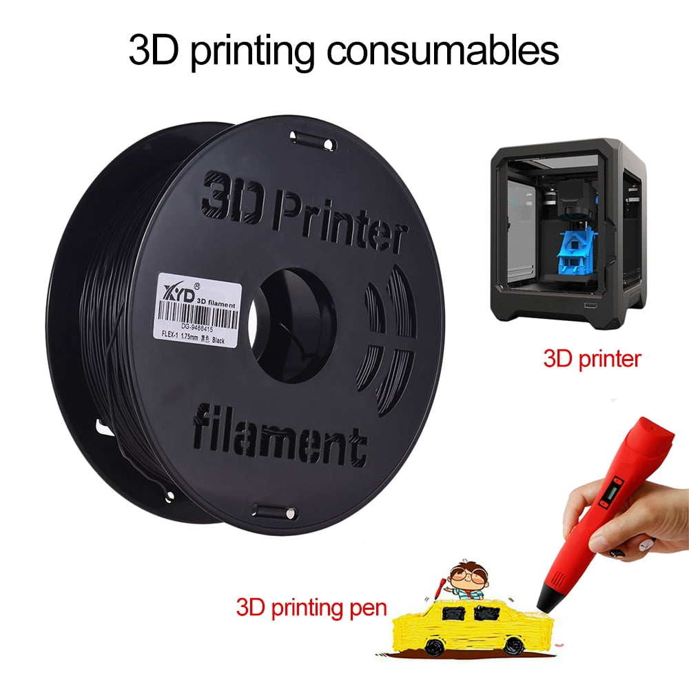 Flexible TPU Filament in Various Colors for 3D Printing