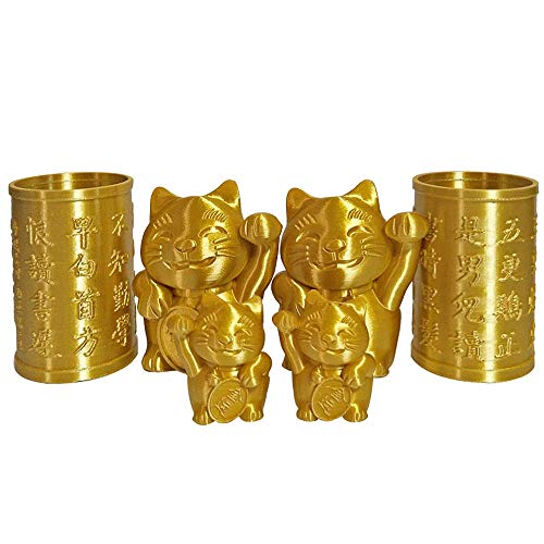 Gold Silk PLA 3D Printer Filament 500g