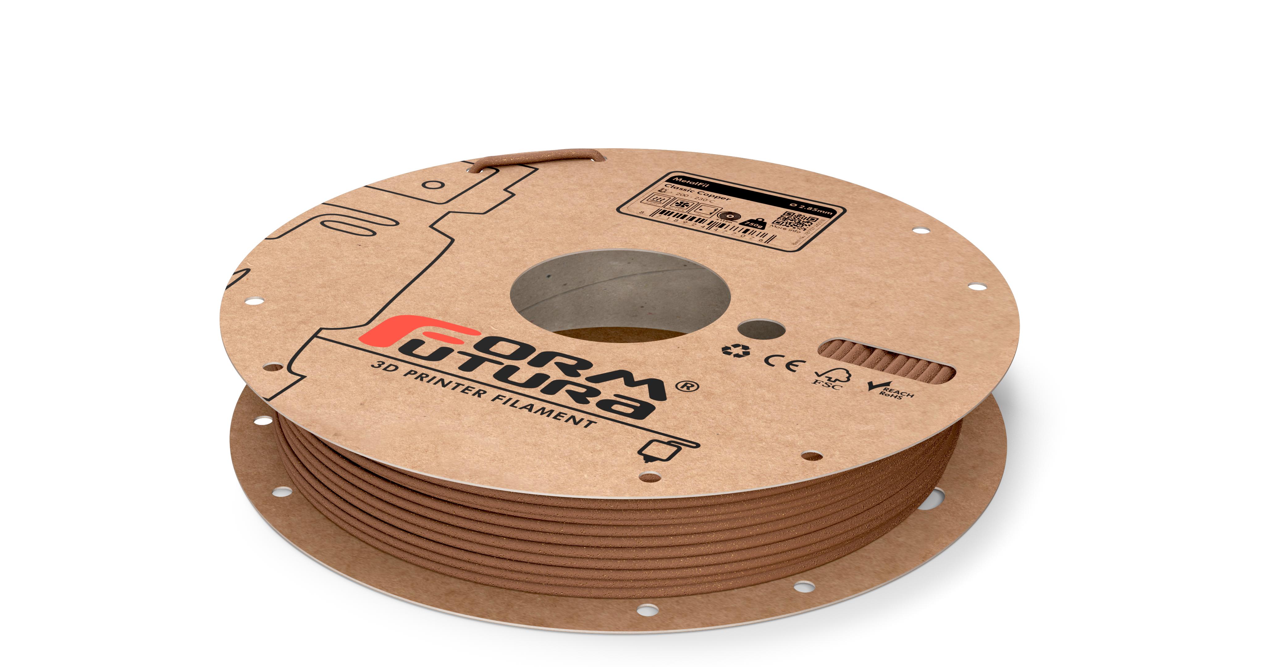MetalFil Classic Copper PLA Filament 2.85mm 750g