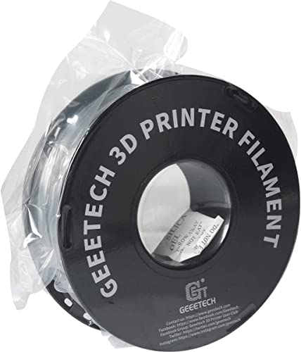GEEETECH Silk PLA 3D Printer Filament - Silver