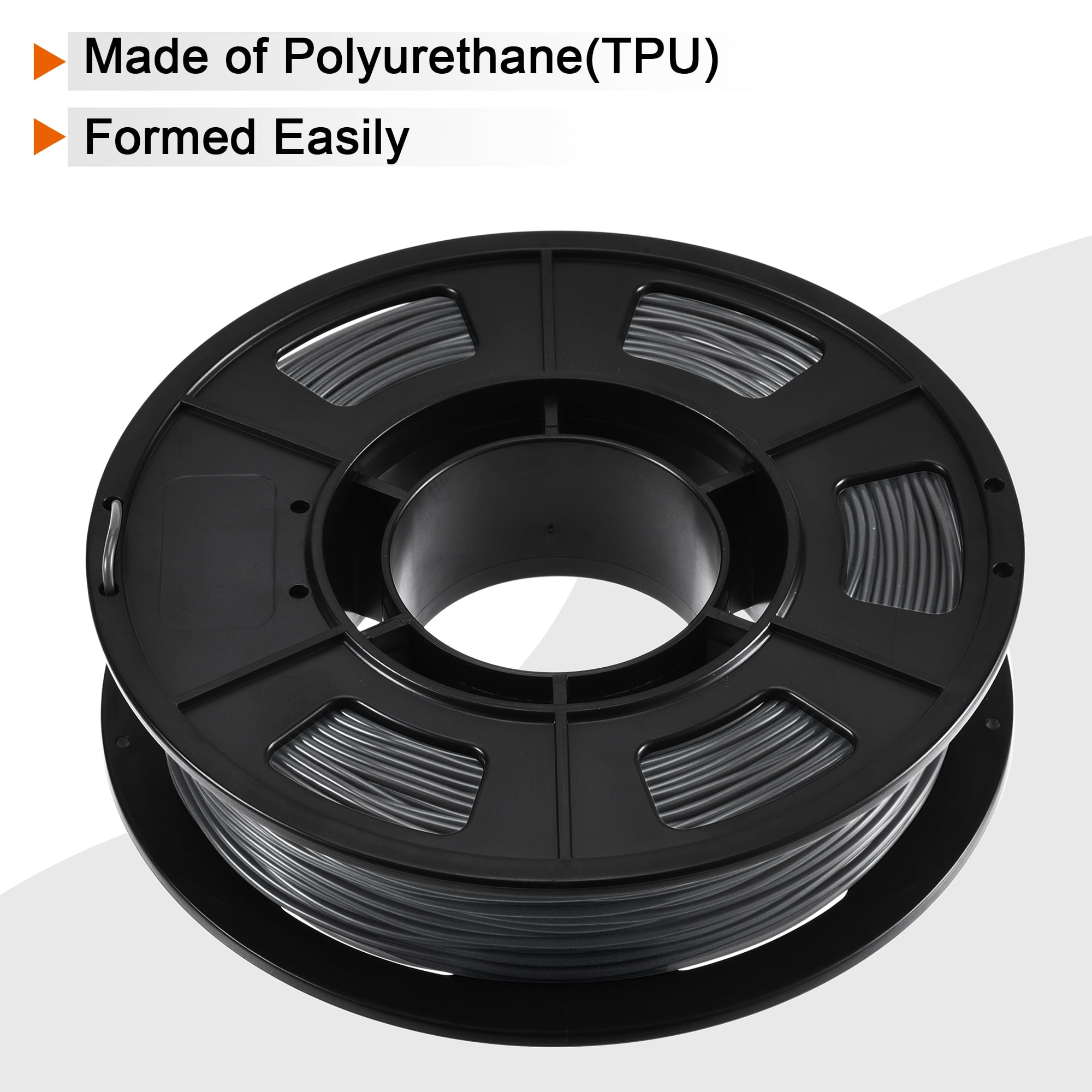 Grey 1.75mm TPU Filament with High Accuracy