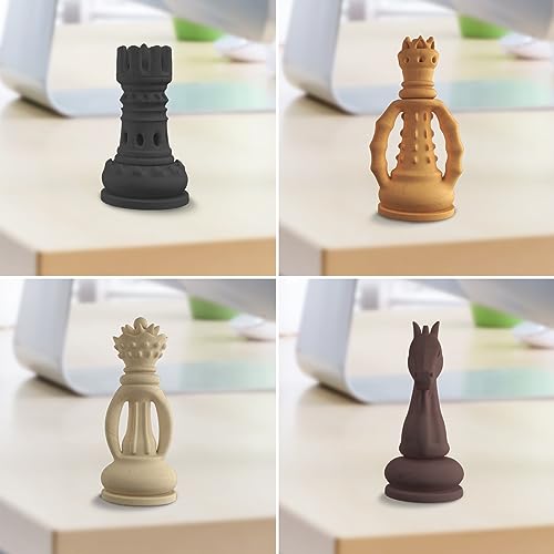 Wood-infused PLA Filament 4-pack, 1.75mm, 250g each