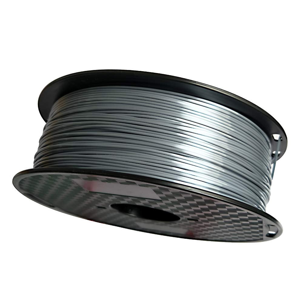 Shiny Silver PLA Filament- 1.75mm | 1KG