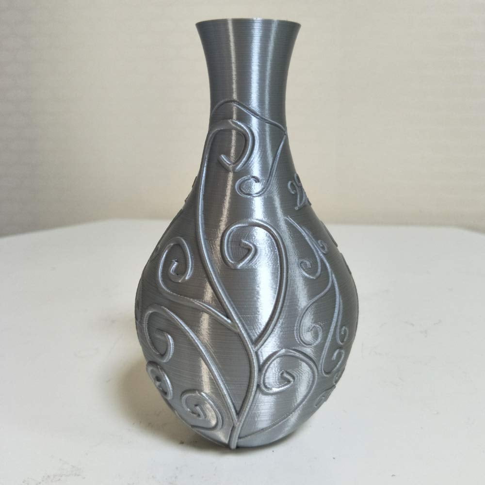 Shiny Silver PLA Filament- 1.75mm | 1KG