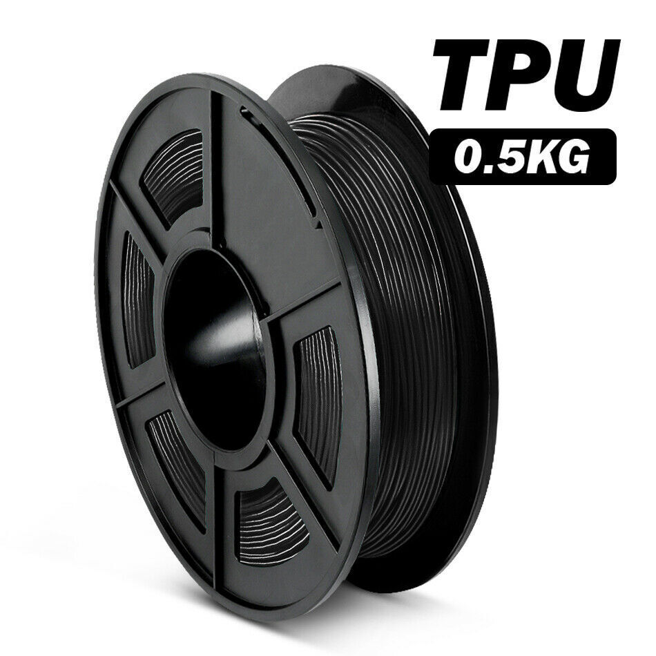 AW TPU 3D Printer Filament - Black