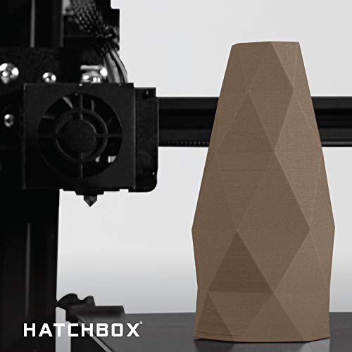 HATCHBOX Wood 3D Printer Filament, 1kg Spool