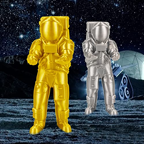 Silk PLA 3D Printer Filament - Gold & Silver