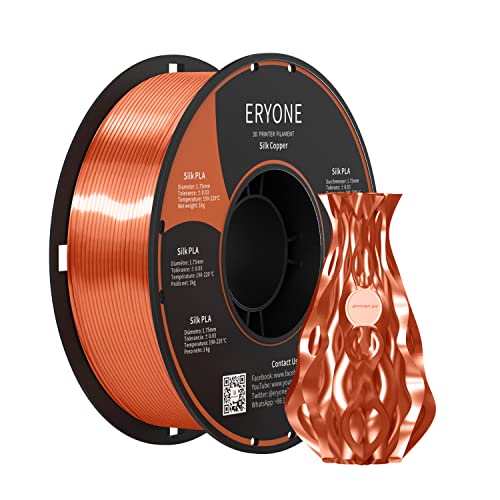 Silk Copper PLA Filament for 3D Printing