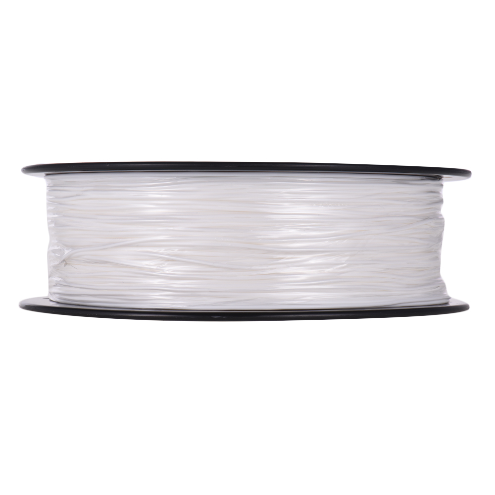 Meterk 1KG/ Spool 1.75mm Flexible TPU Filament Printing Material Supplies White, Black, Transparent for 3D Printer Drawing Pens