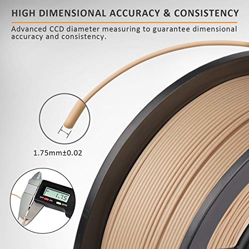 SUNLU Wood PLA Filament 1.75mm - 1kg Spool