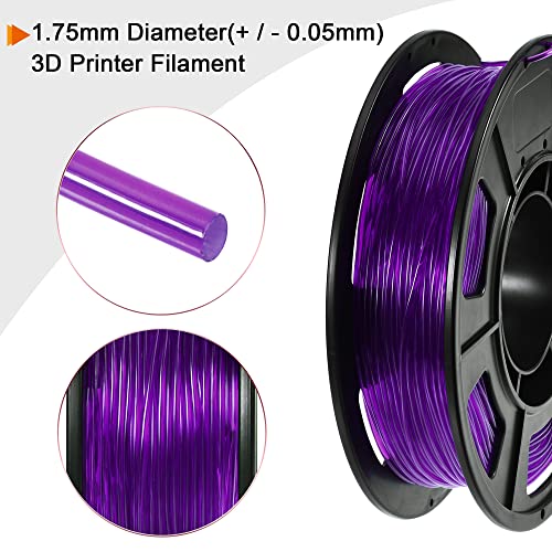 1.75mm Purple TPU Filament for 3D Printers