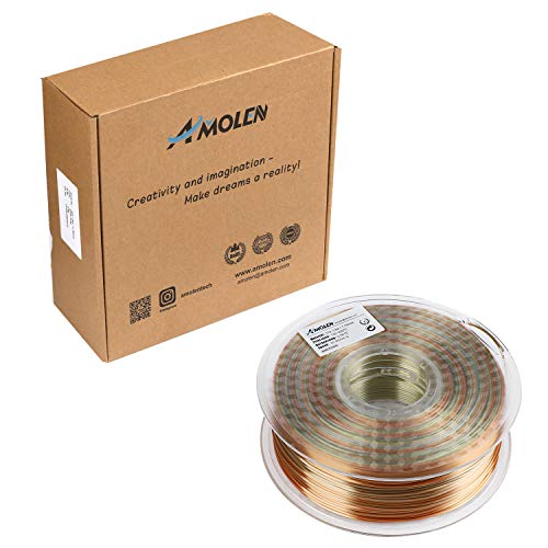 Rainbow Silk PLA 3D Printer Filament - 1kg