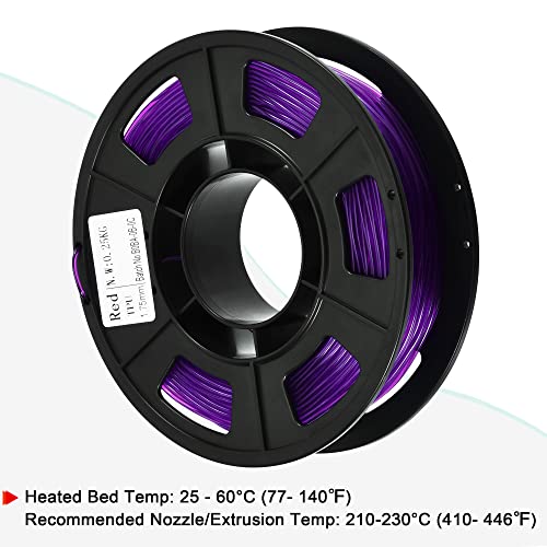 1.75mm Purple TPU Filament for 3D Printers