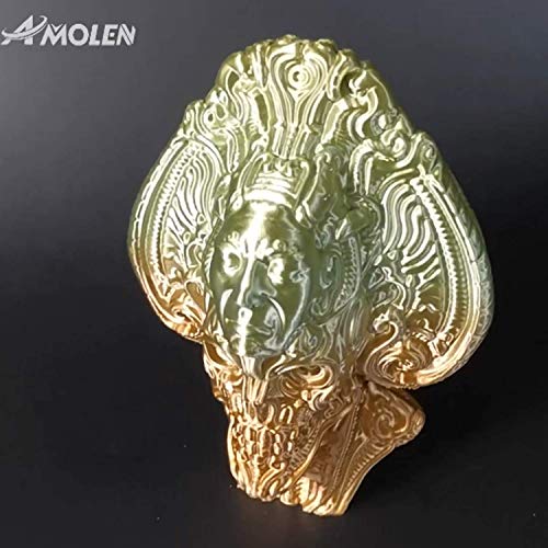 Rainbow Silk PLA 3D Printer Filament - 1kg