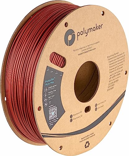 Polymaker Metallic Red PLA Pro 1.75mm 1kg