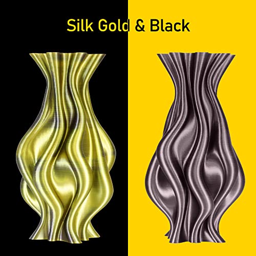 MIKA3D Bicolor Silk Metallic PLA Filament - 1.75mm