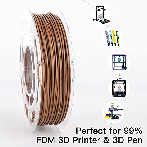 Wooden 3D Printer Filament Bundle, 4 Colors