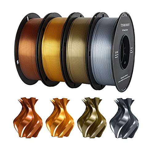 Tangle-free Silk Silver PLA Filament - 1kg