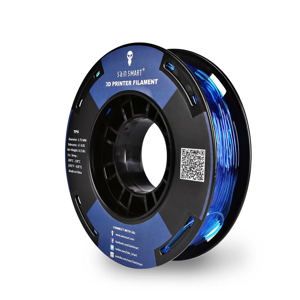 Flexible TPU Filament 1.75mm - Blue