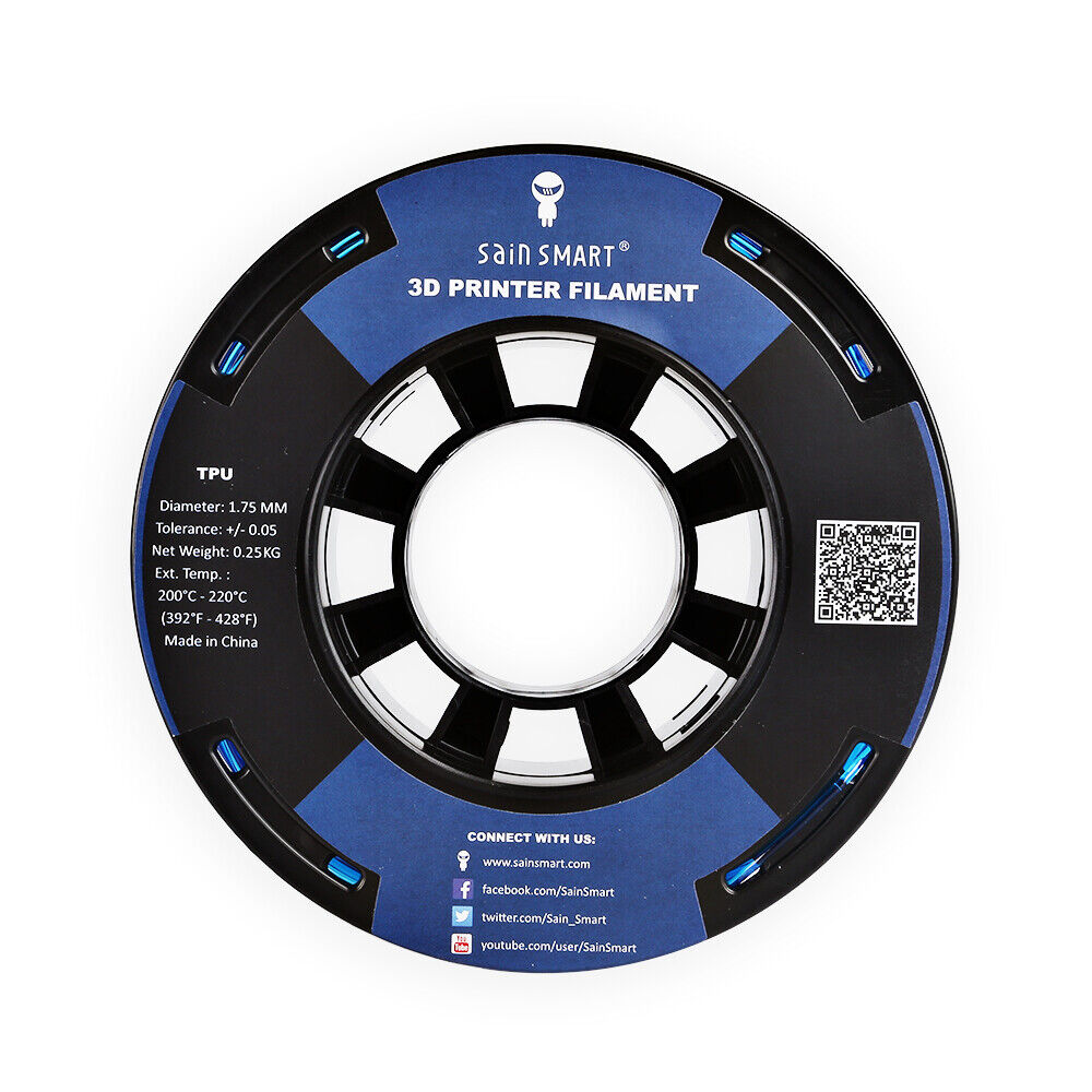 Flexible TPU Filament 1.75mm - Blue