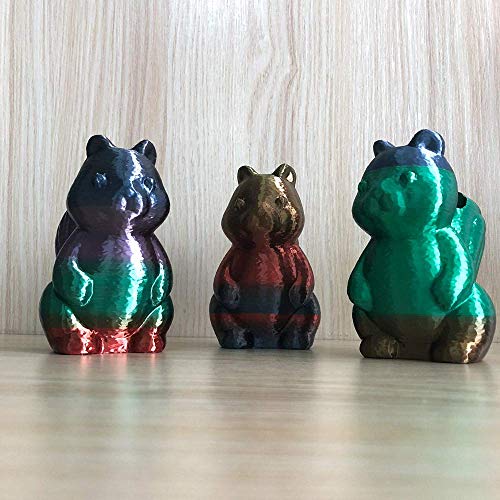 Rainbow Multicolor PLA Filament for 3D Printers