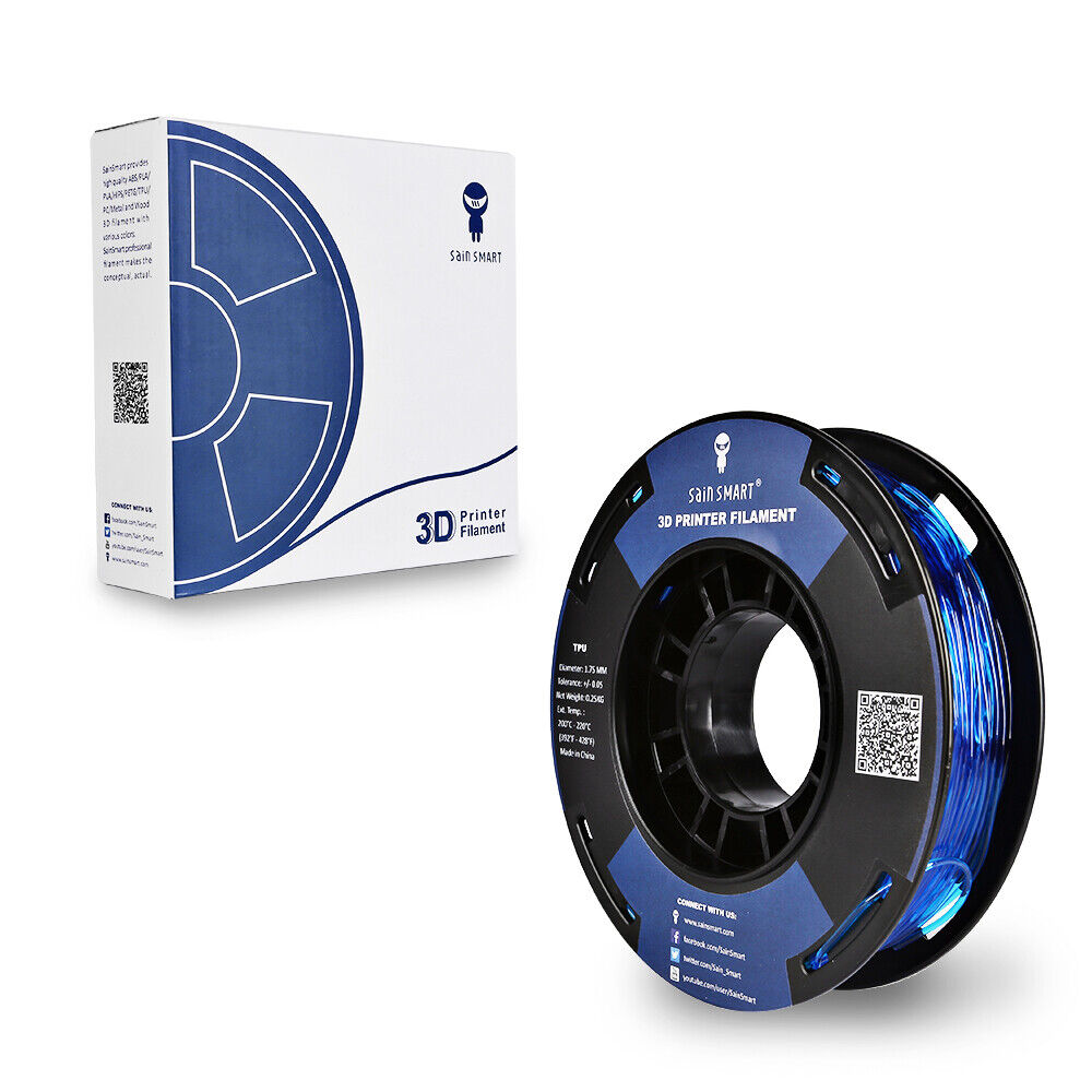 Flexible TPU Filament 1.75mm - Blue