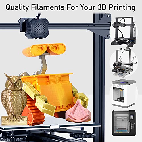 MIKA3D 6 Metallic Silk PLA Filament Bundle