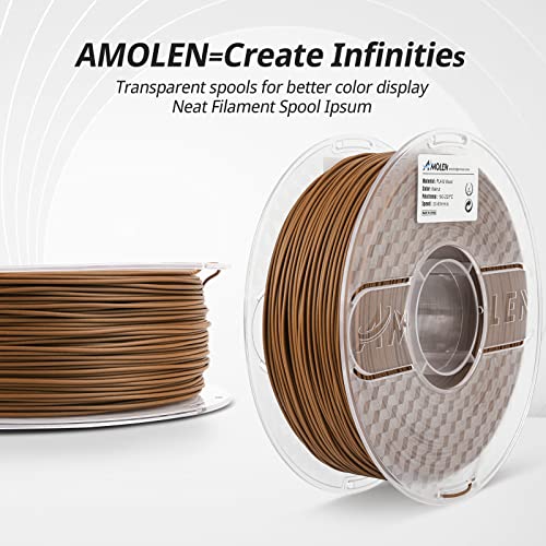 Dark Walnut 3D Printer Filament, 1KG