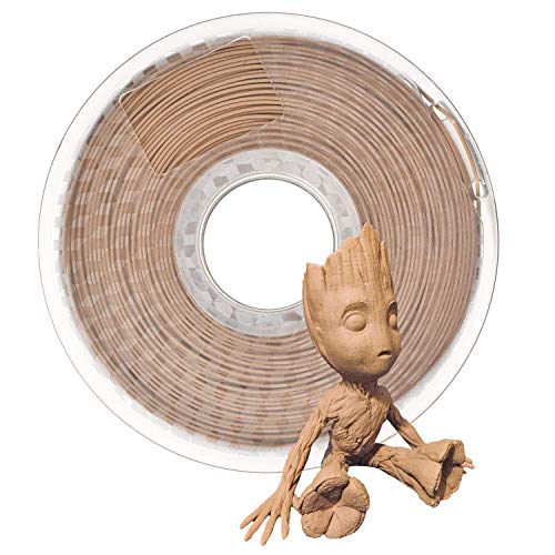 Wood-Infused PLA 3D Printer Filament