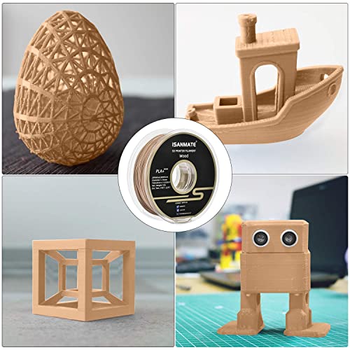 Wood-Infused PLA 3D Printer Filament