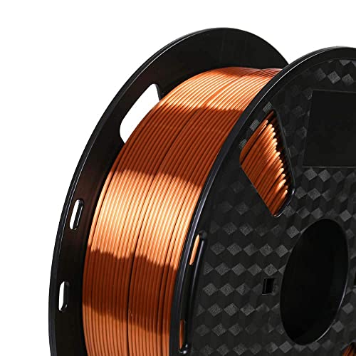 Silk Copper PLA Filament 1.75mm 1KG - Metallic Shine