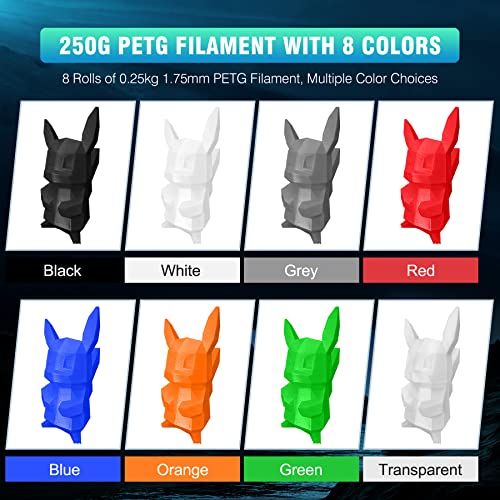 SUNLU PETG Filament Bundle - 1.75mm, 8 Colors