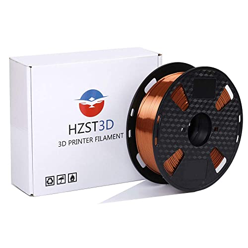 Silk Copper PLA Filament 1.75mm 1KG - Metallic Shine