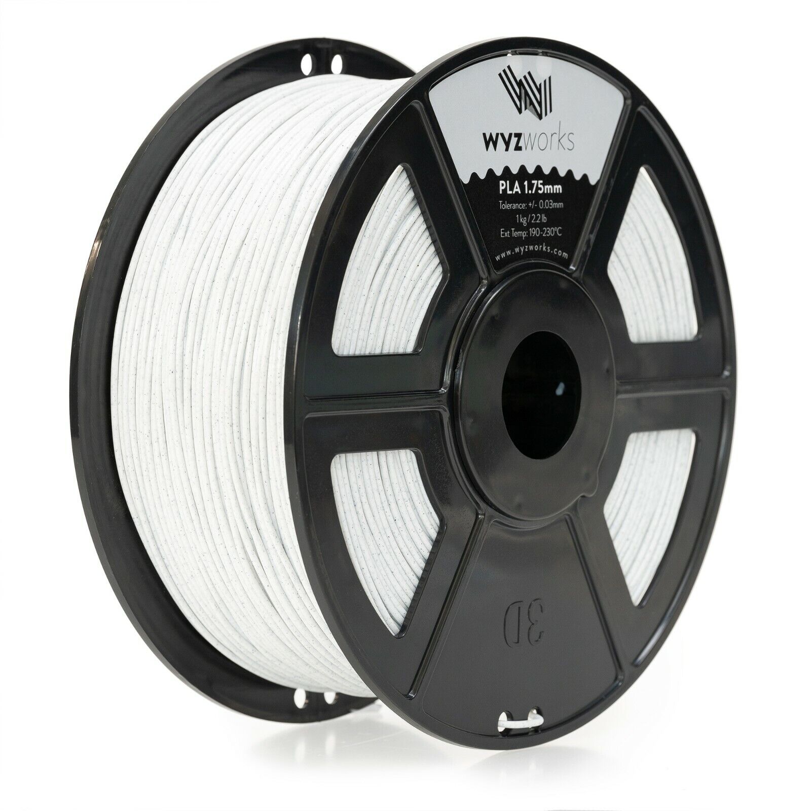 WYZworks 3D Printer Filament (1kg/2.2lb)