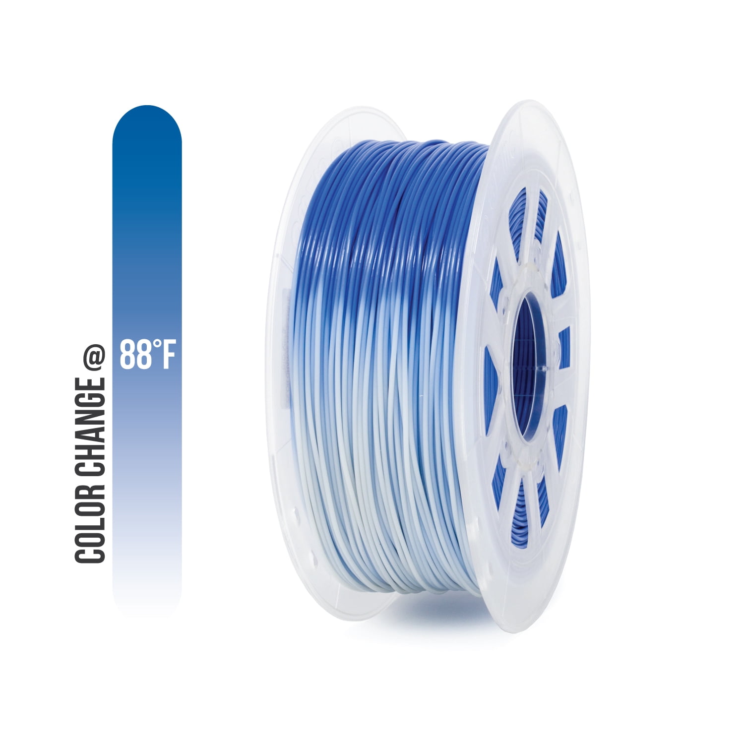 Color Changing ABS Filament for 3D Printers 1kg