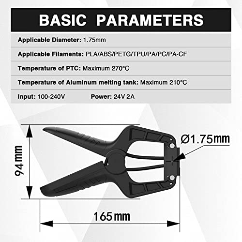 Easy 3D Filament Welder Connector for All Material