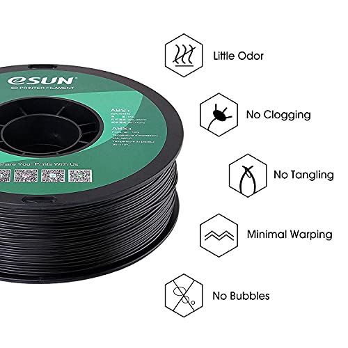 Low Warping ABS+ Filament for 3D Printers