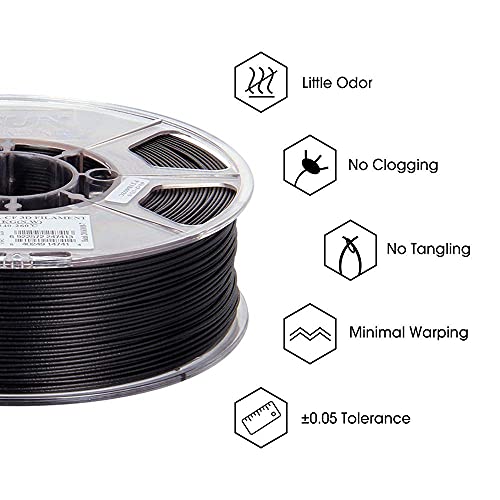 Carbon Fiber Nylon 3D Printer Filament, 1KG Spool