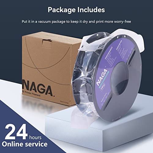 Flexible 3D Printer Filament - NAGA TPU 1.75mm