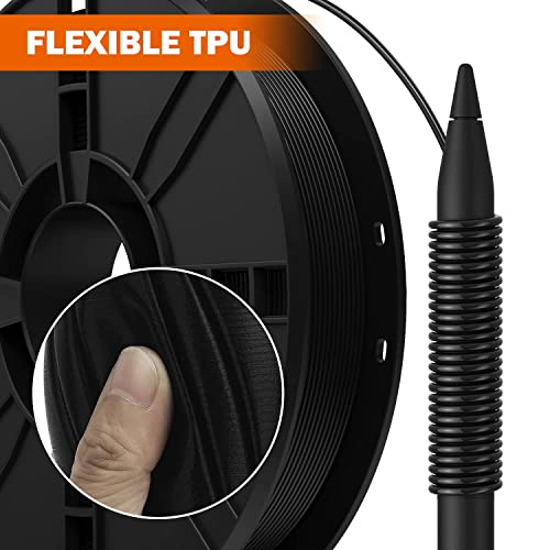 Eryone TPU 3D Printer Filament, Black