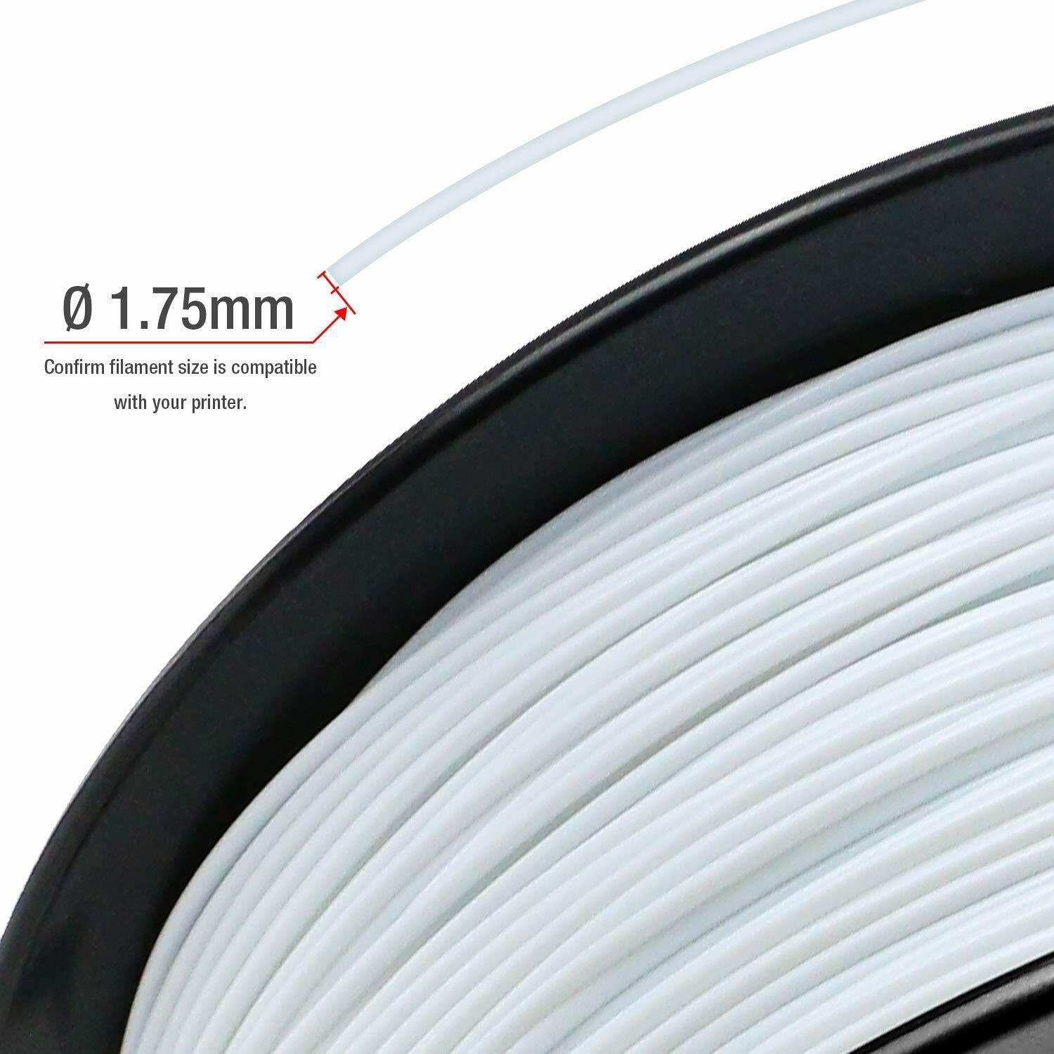 ACENIX® White Nylon Filament for 3D Printers