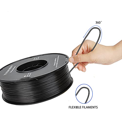 TINMORRY Black ABS Filament for 3D Printing