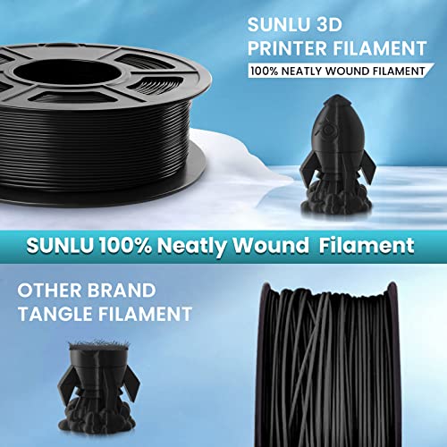 Strong Black PETG Filament for FDM Printers