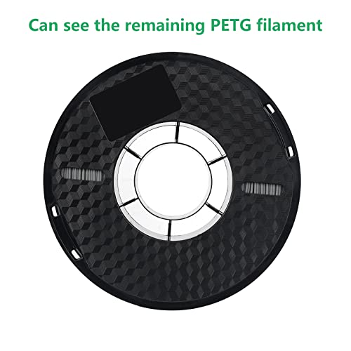 Kingroon Gray PETG 3D Printer Filament, 1kg Spool