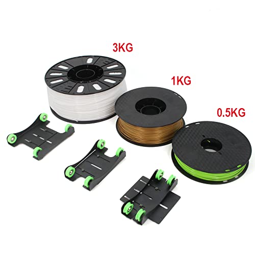 Zeberoxyz 3D Printer Filament Holder, Adjustable Rack for TPU/PLA/ABS/Nylon