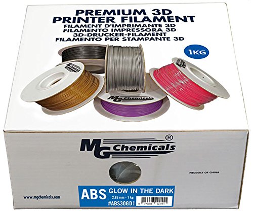 Green Glow-in-the-Dark ABS Filament - 1kg Spool